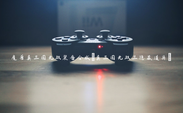 魔兽真三国无双装备合成(真三国无双三隐藏道具)