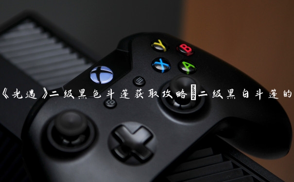 《光遇》二级黑色斗篷获取攻略_二级黑白斗篷的什么时候出