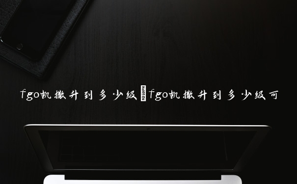 fgo凯撒升到多少级　fgo凯撒升到多少级可以打