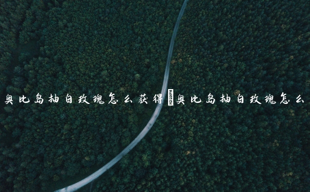 奥比岛抽白玫瑰怎么获得　奥比岛抽白玫瑰怎么获得的