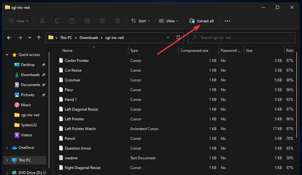 Win11系统怎么设置鼠标光标颜色？Win11系统下载异同颜色新光标的技巧