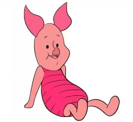 可爱粉色小猪绘制教程及迪士尼小猪皮杰介绍