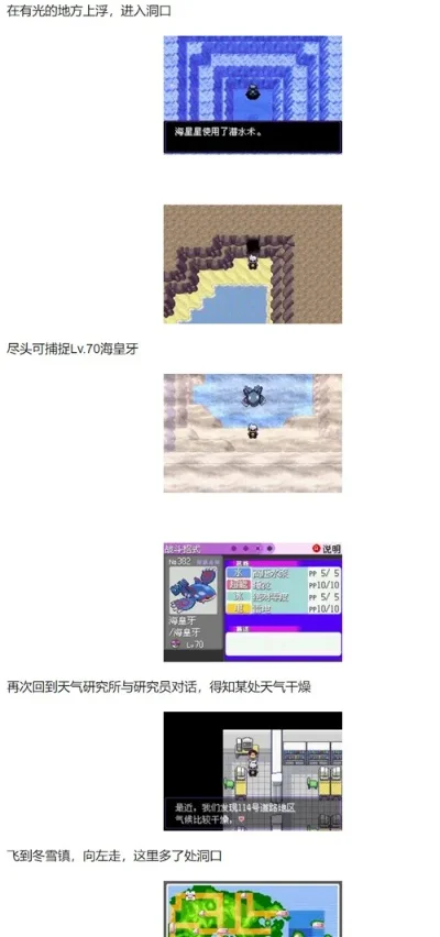 口袋妖怪漆黑的魅影攻略：周目任务与二周目详解