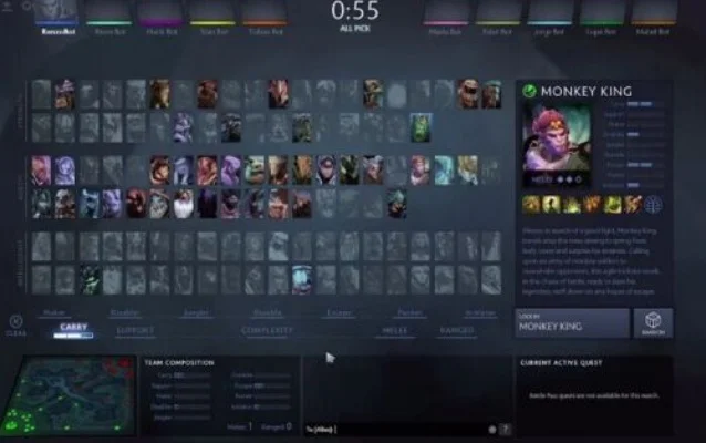 Dota 2快速指令指南：选人、创建英雄、特殊模式及注意事项