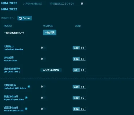 NBA 2K22键位修改与设置指南