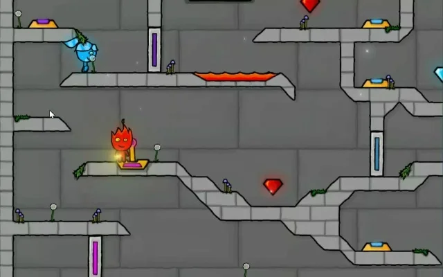 《森林冰火人6》第1关攻略：路线选择、操作技巧及宝藏收集
