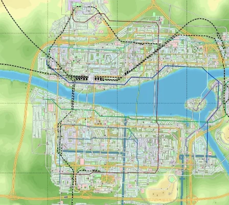 城市天际线五大分区解析：住宅、商业、工业、办公与产业区