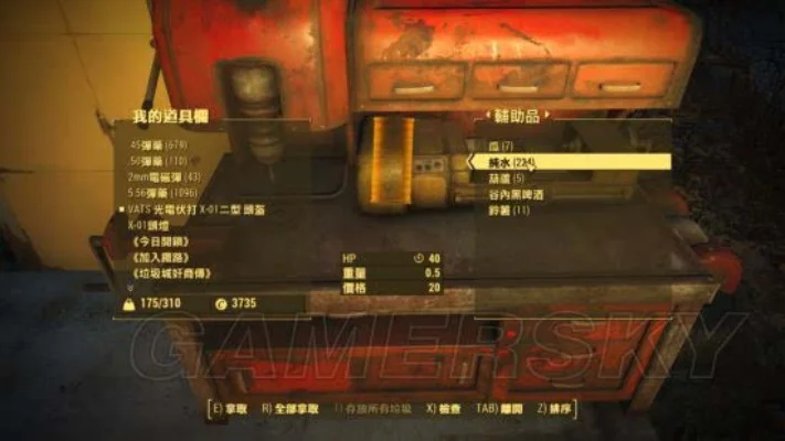 《辐射4》高效卖水攻略：赚钱秘诀与商人位置