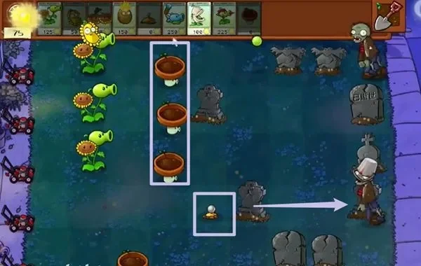 植物大战僵尸第4关攻略：植物选择与通关技巧