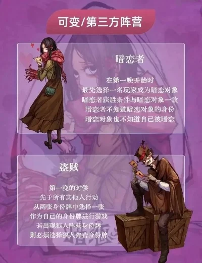 狼人杀攻略：暗恋者角色玩法全解析