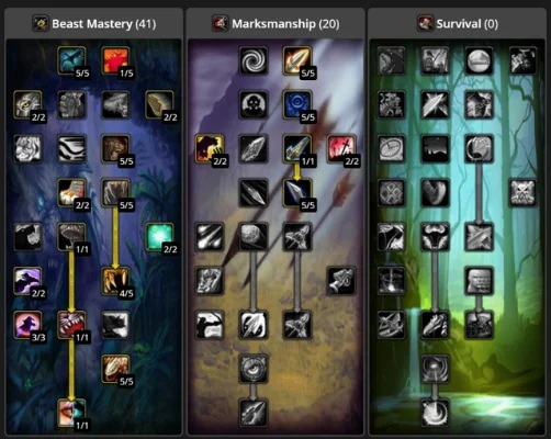 魔兽世界猎人射击天赋全攻略：TBC-11.05版本加点解析