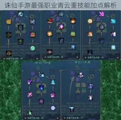 诛仙3魔青云神通攻略：一至三重技能加点解析